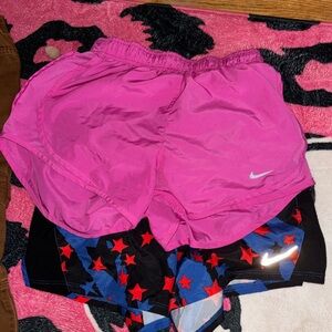 2 pairs of Nike shorts